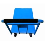 [중원산업] 일반 철대차 SDT-106 (800x1600x950mm, 하중 320kg, 6인치 캐스터)