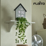 [제작/판촉]플라이토 우드 하우스 LED 벽시계 시즌2 JS-i94