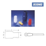[대일CST] 터미널 캡 JOPC-1.5 (W1.5mm2, 화이트/1000개, 온도캡/단자튜브)