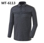 [MARK] 마크 카치온 2줄 나염 티셔츠 MT-6113 블랙 사이즈95