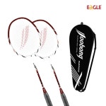 [이글] 주봉 배드민턴 라켓 S2000 (라켓2+커버1+셔틀콕3입, SM-30FT)