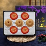 [설선물세트][자연지기] 아침농장 사과&배세트 1호 (3.2kg, 사과4+배3)