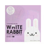[한국쉬즈라인] 화이트래빗 엠보 화장솜 (210매)