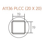 [엑소] 노즐 팁 PLCC-A1136 (20x20, EX-930/EX-930S용)