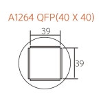 [엑소] 노즐 팁 QFP-A1264 (40x40, EX-930/EX-930S용)