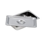 [홍재메디칼] 미식 평 개부밧드 6호 (265x160xH63mm, 뚜껑有/4-3003/스텐/트레이)