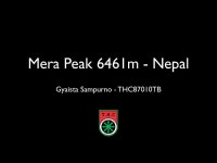 Mera Peak 6461m by Gyaista Sampurno - Issuu Mera Peak 6461m