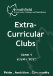 Extra-curricular Clubs - Term 5 2024-2-25 by HeathfieldCommunityColl - Issuu Extra-curricular Clubs - Term 5 2024-2-25