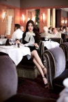 55562.only milkcocoa.1204-silk ribbon black dress