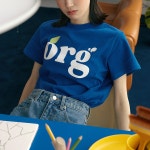 리올그(REORG) ORG PRINTING T-SHIRTS NAVY - 33,600 | 무신사 스토어