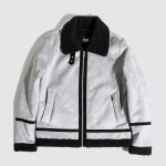 어반스터프(URBANSTOFF) USF Suede Mouton Jacket Ash Gray - 139,000 | 무신사 스토어