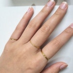 티오유(TOU) 154 [4SET] Layered Silver 925 Ring - 18,900 | 무신사 스토어