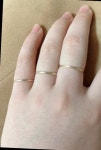 티오유(TOU) 154 [4SET] Layered Silver 925 Ring - 18,900 | 무신사 스토어