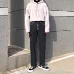 브랜디드(BRANDED) 1967 JET BLACK JEANS [WIDE STRAIGHT] - 사이즈 & 후기 | 무신사