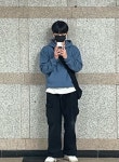 페플(FP142) 오리지널무지[기모] 루즈핏 후드 블루그레이 OGHD1934... [기모] 루즈핏 후드  블루그레이 OGHD1934 - 사이즈 & 후기 | 무신사