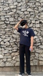 에이치유엠(HUM) Athentic tee_Navy [LHQMCTA418M] - 14,000 | 무신사 스토어
