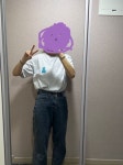 아코스튜디오스페이스(AQOstudiospace) AQO BEAR PAINTING T-SHIRTS MELANGE - 23,400 | 무신사 스토어