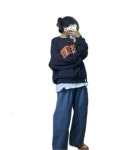 어반드레스(AVANDRESS) BUCKLE WIDE DENIM PANTS MIDDLEBLUE - 사이즈 & 후기 | 무신사