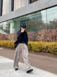 비긴202(BEGIN202) Five Pleats Wool Pants [Melange Beige] - 148,000 | 무신사 스토어
