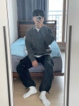 디스이즈네버댓(THISISNEVERTHAT) Waffle Polo Charcoal - 사이즈 & 후기 | 무신사