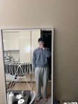 비슬로우홍대슈퍼텍스앤컴퍼니 | 비슬로우(BESLOW) THE WOOLMARK COMPANY LONG SLEEVE COLLAR KNIT MELANGE BLUE - 사이즈 & 후기 | 무신사