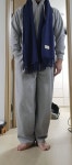 할렌(HALDEN) premium mild muffler (M014_navy) - 사이즈 & 후기 | 무신사