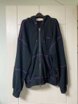 그루브라임(GROOVE RHYME) NEEDLE STITCH HOOD ZIP-UP (BLACK) [LRRSCTZ101M] - 사이즈 & 후기 | 무신사