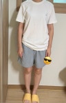 캉골(KANGOL) 베이직 클럽 쇼츠 슬리브스티 2696 화이트 - 사이즈 & 후기 | 무신사