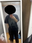 주앙옴므(JUAN HOMME) BRUSH FADING HALF SLEEVE T-SHIRTS (BLACK) - 52,700 | 무신사 스토어
