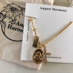 어거스트 하모니(August Harmony) Angel necklace (Gold/surgicalsteel) - 53,100 | 무신사 스토어