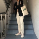 이벳필드(EBBETSFIELD) BROOKLYN ECO BAG IVORY - 21,000 | 무신사 스토어