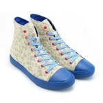 유빅(UBIQ) [유비크] EVA HI CUT (BEIGE/BLUE) 0414033-314 - 76,000 | 무신사 스토어