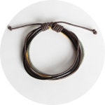 리틀모어(LITTLEMORE) OVERLAP BRACELET-YELLOW - 8,800 | 무신사 스토어