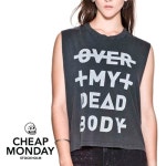 칩먼데이(CHEAP MONDAY) MORGAN OVER MY SYNTH BODY TANK 0185152 UBLK - 사이즈 & 후기 | 무신사