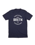브릭스톤(BRIXTON) CANE S/S STND TEE NAVY/WHITE - 사이즈 & 후기 | 무신사