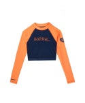 배럴(BARREL) OG Crop Rashguard NAVY-PEACH - 52,000 | 무신사 스토어