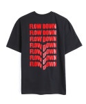 하이노크(HIGHKNOCK) flow down tee shirt black - over fit - 32,000 | 무신사 스토어