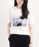 누보 앤드 모어(NOUVEAU AND MORE) River print short sleeve - U15SST20W - 23,200 | 무신사 스토어