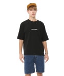 게버딘(GABARDINE) [게버딘] 와칭1/2R 티셔츠 (블랙) - 38,000 | 무신사 스토어