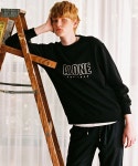 얼론투게더(ALONE&TOGETHER) A.T LOGO BLACK SWEAT SHIRT - 29,500 | 무신사 스토어