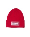 스놉(SNOB) SNOB LOGO POINT BN (RED)_SBOIIBN04URD - 사이즈 & 후기 | 무신사
