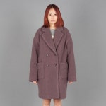 벰버(VEM.VER) OVERSIZE BOUCLE COAT_BR - 158,000 | 무신사 스토어