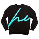 에이치이(HE) Big he Crewneck Sweat Black - 89,000 | 무신사 스토어