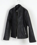 디메이즈(DEMAZE) Patch Black Leather Jacket - 208,000 | 무신사 스토어