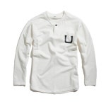 언로우(UNLOW) U-LOGO SLEEVE T-SHIRTS WHITE - 10,000 | 무신사 스토어