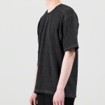 바이언(BY UN) 16ss semi-over fit T-SHIRT(chacoal) - 39,000 | 무신사 스토어