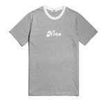 언로우(UNLOW) NICE T-SHIRT GRAY - 14,700 | 무신사 스토어