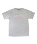 아임레디(I'am redy) | 아임낫어휴먼비잉(I AM NOT A HUMAN BEING) Red Basic Logo T-Shirts - Grey - 39,000 | 무신사 스토어