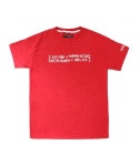 아임낫어휴먼비잉(I AM NOT A HUMAN BEING) Basic Logo T-Shirts - Red - 39,000 | 무신사 스토어