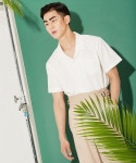 살롱드서울(SALON DE SEOUL) MAN OPEN SHIRT(IVORY) - 78,000 | 무신사 스토어